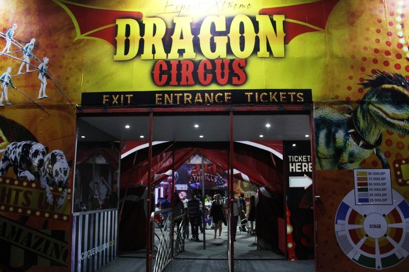 Opening of Dragon Circus